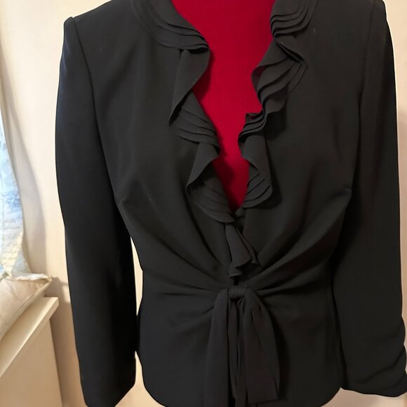 Talbots Black Dress Jacket size 10 new w/o Tag - Picture 3 of 9